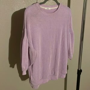 Cherish Oversized Balloon Sleeve Sweater